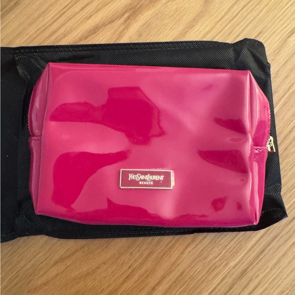 Yves Saint Laurent Beaute Pink Cosmetic Bag - Picture 4 of 5